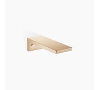 Dornbracht CL.1 Bec déverseur pour baignoire pour montage mural, raccord 1/2, 13801705-46, Couleur: Champagne brossé