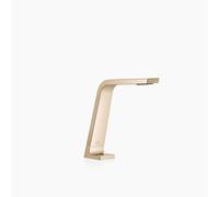 Dornbracht CL.1 Bec déverseur pour lavabos sans garniture de vidage, saillie 160mm, hauteur de robinetterie 204mm, 13715705-47, Couleur: Champagne