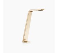 Dornbracht CL.1 Bec déverseur pour lavabos sans garniture de vidage, saillie 200mm, hauteur de robinetterie 307mm, 13717705-46, Couleur: Champagne brossé