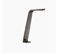 Dornbracht CL.1 Bec déverseur pour lavabos sans garniture de vidage, saillie 200mm, hauteur de robinetterie 307mm, 13717705-99, Couleur: foncé Platine mat