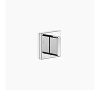 Dornbracht CL.1 inverseur encastré trois voies, rosace carrée 60x60mm, 36210705-00, Couleur: chrome