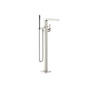 Dornbracht CL.1 mitigeur de baignoire 25863705-06 sur pied, avec colonne montante et flexible de douche, platine mat