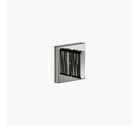 Dornbracht CL.1 vanne encastrée, fermeture à droite, froide, avec structure WAVES, 36617706-19, Couleur: Chrome foncé