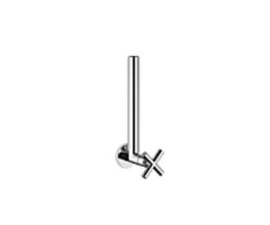 Dornbracht coin valve Tara . chrome, poignée croisée, 3/8 ""