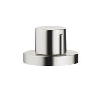Dornbracht Commande de vidage excentrée avec bouton rotatif, habillage rond, 10710970-06,