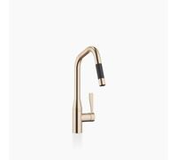 Dornbracht Cuisine - Sync robinet dévier, Pull-Down avec fonction douche, orientable, saillie 240mm, 33875895-46, Couleur: Champagne brossé