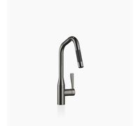 Dornbracht Cuisine - Sync robinet dévier, Pull-Down avec fonction douche, orientable, saillie 240mm, 33875895-19, Couleur: Chrome foncé