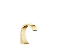Dornbracht CYO Bec déverseur pour lavabos sans garniture de vidage, saillie 133mm, 13715811-28, Couleur: Laiton brossé