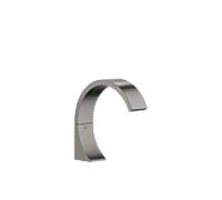 Dornbracht CYO Bec déverseur pour lavabos sans garniture de vidage, saillie 167mm, 13717811-99, Couleur: foncé Platine mat