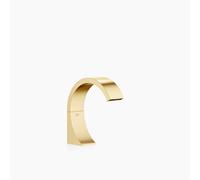 Dornbracht CYO Bec déverseur pour lavabos sans garniture de vidage, saillie 133mm, 13715811-28, Couleur: Laiton brossé