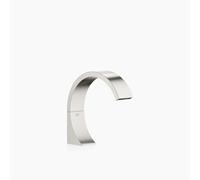 Dornbracht CYO Bec déverseur pour lavabos sans garniture de vidage, saillie 167mm, 13717811-06, Couleur: Platine Mat