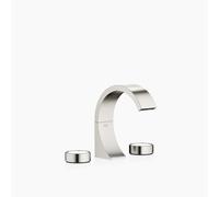 Dornbracht CYO Mélangeur de lavabo à trois trous avec garniture d'écoulement, sans élément de design, saillie 133mm, 20710811-06, Couleur: Platine Mat