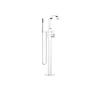 Dornbracht CYO Mitigeur monocommandé pour bain avec tube de trop-plein, montage indépendant, garniture de douche flexible, saillie 253mm, 25863811-00, Couleur: chrome
