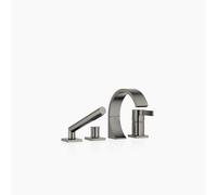 Dornbracht CYO Mitigeur de bain à 4 trous pour montage sur bord de baignoire ou sur bord de carrelage, saillie 167mm, 27632811-99, Couleur: foncé Platine mat