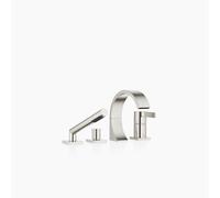 Dornbracht CYO Mitigeur de bain à 4 trous pour montage sur bord de baignoire ou sur bord de carrelage, saillie 167mm, 27632811-06, Couleur: Platine Mat