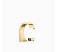 Dornbracht CYO Mitigeur de lavabo à deux trous sans garniture de vidage, saillie 133mm, 29217811-28, Couleur: Laiton brossé