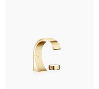 Dornbracht CYO Mitigeur de lavabo à deux trous sans garniture de vidage, saillie 133mm, 29217811-38, Couleur: laiton / laiton brossé