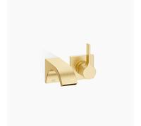 Dornbracht Cyo set de finition 36860811-28 mitigeur de lavabo mural à encastrer, saillie 160 mm, sans garniture de vidange , laiton brossé