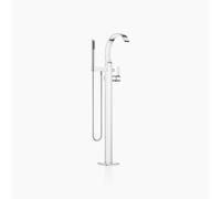 Dornbracht CYO Mitigeur monocommandé pour bain avec tube de trop-plein, montage indépendant, garniture de douche flexible, saillie 253mm, 25863811-00, Couleur: chrome