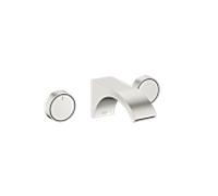 Dornbracht Cyo raccord mural à trois trous 36707811-06 pour lavabo, saillie 160 mm, sans garniture de vidange , platine mat