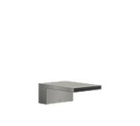 Dornbracht Deque bec de baignoire cascade 13630740-99 installation sur pied, sans conversion, platine foncé mat