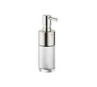 Dornbracht distributeur 84435970-06 modèle permanent, une bouteille en verre de cristal, mat, mat de platine