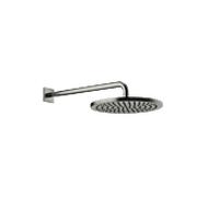 Douche de pluie Dornbracht avec fixation murale, saillie 450mm, Ø 300mm, 28679670-99, Couleur: foncé Platine mat