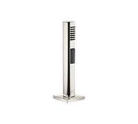 Dornbracht set de douche de rinçage 27722970-08 avec rosace carrée, platine