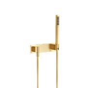 Dornbracht set de douche 27818980-28 avec plaque de recouvrement, laiton brossé