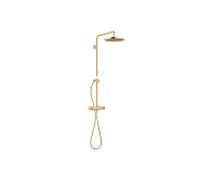 Dornbracht douche match0 34460979-28 avec thermostatique de douche, douche sur pied à projection 450 mm, laiton brossé