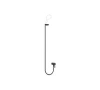 Dornbracht set de douche 36002970-33 avec raccord de douche intégré et set de douchette à main, noir mat