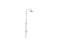 Dornbracht set de douche 36112970-08 avec mitigeur monocommande, saillie douche à l'italienne 450 mm, platine