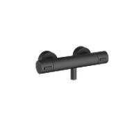 Dornbracht douche montage mural thermostat 34442979-33, sortie d'eau de 3/8 », noir mat