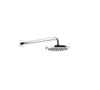Douche de pluie Dornbracht avec fixation murale, saillie 450mm, Ø 220mm, 28649670-08, Couleur: platine