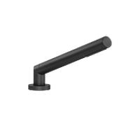 Garniture de douche flexible Dornbracht pour montage sur bord de baignoire ou de carrelage, 27702979-33, Couleur: Noir Mat
