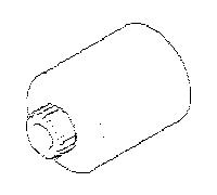 Dornbracht douille à clipser chromé 091212025-00 091212025 D 16 x 23 mm chromé