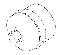 Dornbracht douille de verrouillage pour poignée 90121200700-10 90121200700 D.29 x 26 mm blanc mat