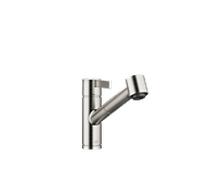 Dornbracht Eno mitigeur d'évier 33870760-06, coulissant, avec fonction douche, saillie 225 mm, platine mat