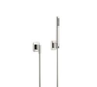Dornbracht Lissé Set de douche avec raccord mural coudé et support, 1 jet, 27802845-06,