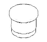 Dornbracht fiche lisse (D16/14 mm) 083120521-00 chromé