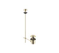 Dornbracht garniture de vidange 10200970-09 2000 2000 / 4 ", bouton de tirage pour installation debout, laiton