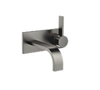 Dornbracht Mem jeu de garnitures 36863782-99 pour garniture de vidange mural, sans match0, platine foncé mat