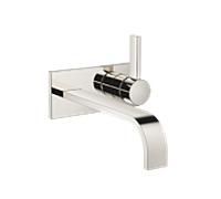 Dornbracht Set de finition Mem 36865782-08 pour garniture de vidange mural, sans match0, platine