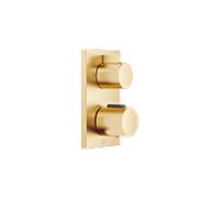 Dornbracht garnitures Imo 36426670-28 thermostat encastré, contrôle du volume à deux voies, laiton brossé
