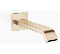 Dornbracht IMO Bec déverseur pour baignoire, montage mural, saillie 200mm, 13801670-27, Couleur: Light Gold brossé