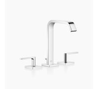 Dornbracht IMO Mélangeur de lavabo à trois trous, avec garniture d'écoulement, saillie 165mm, 20713671-00, Couleur: chrome