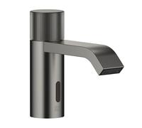 Dornbracht IMO robinetterie de lavabo, fonction ouverture/fermeture électrique, alimentation par pile, sans vidage, saillie 130mm, 44515670-99, Couleur: foncé Platine mat