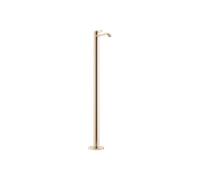 Dornbracht IMO Mitigeur monocommandé pour lavabos avec tube de trop-plein, sans garniture d'écoulement, saillie 195mm, 22585671-27, Couleur: Light Gold brossé