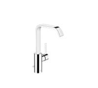 Dornbracht IMO Mitigeur monocommandé pour lavabos avec bec haut, avec garniture d'écoulement, saillie 170mm, 33528671-00, Couleur: chrome