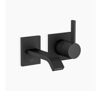Dornbracht IMO Mitigeur monocommandé mural pour lavabos, sans vidage, saillie 140mm, 36860671-33, Couleur: Noir Mat